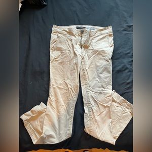 Aeropostale slim straight khakis